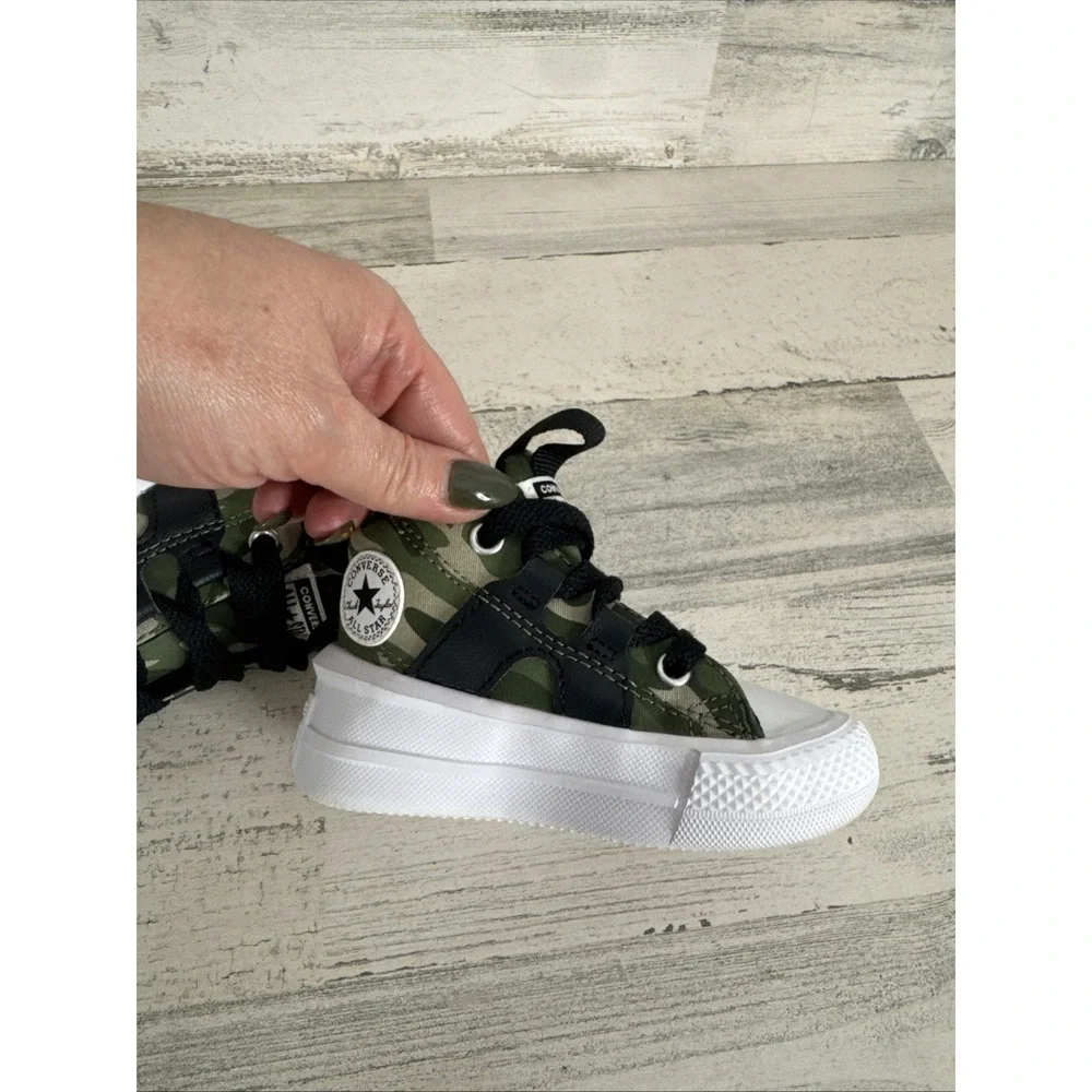 Converse Chuck Taylor Infant All Star‎ Ultra 2 Camo Mid Sneakers Shoes Size 5